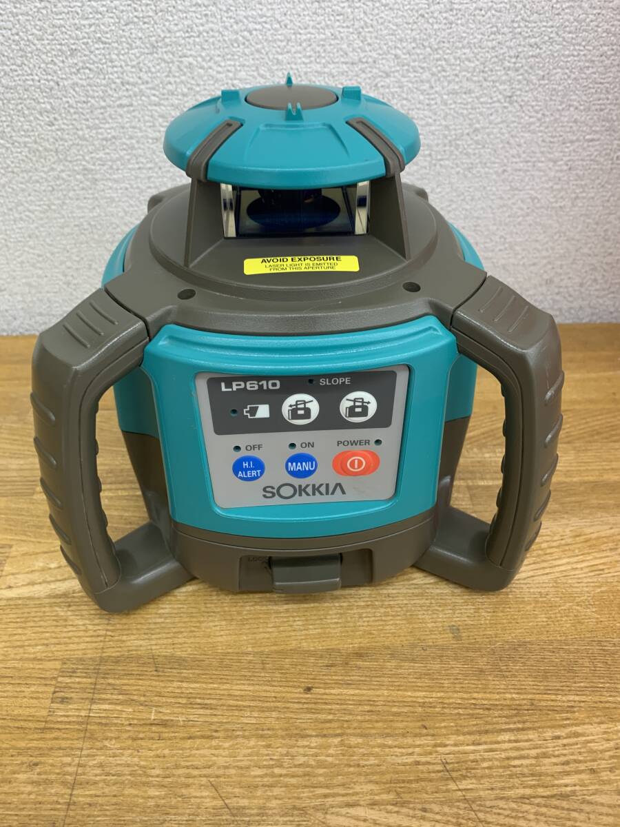 Sokkia LP610 Automatic Level with LR300X Long Range Receiver (for parts or not working) [r1233878062]