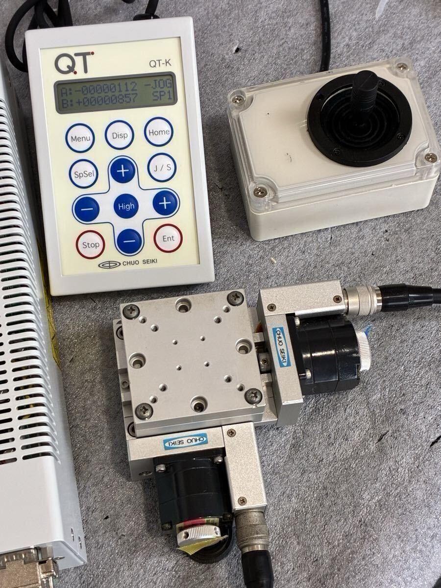 Chuo Seiki QT-CM2 2-Axis Controller with QT-K Control Box and Joystick [1234353634]