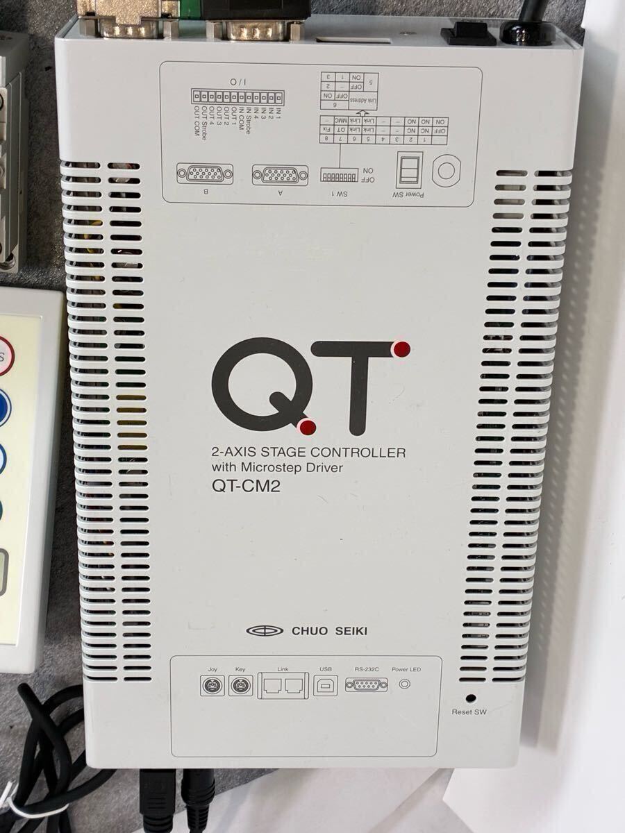Chuo Seiki QT-CM2 2-Axis Controller with QT-K Control Box and Joystick [1234353634]