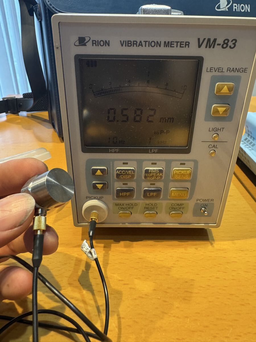 Rion VM-83 Vibration Meter [p1234603269]