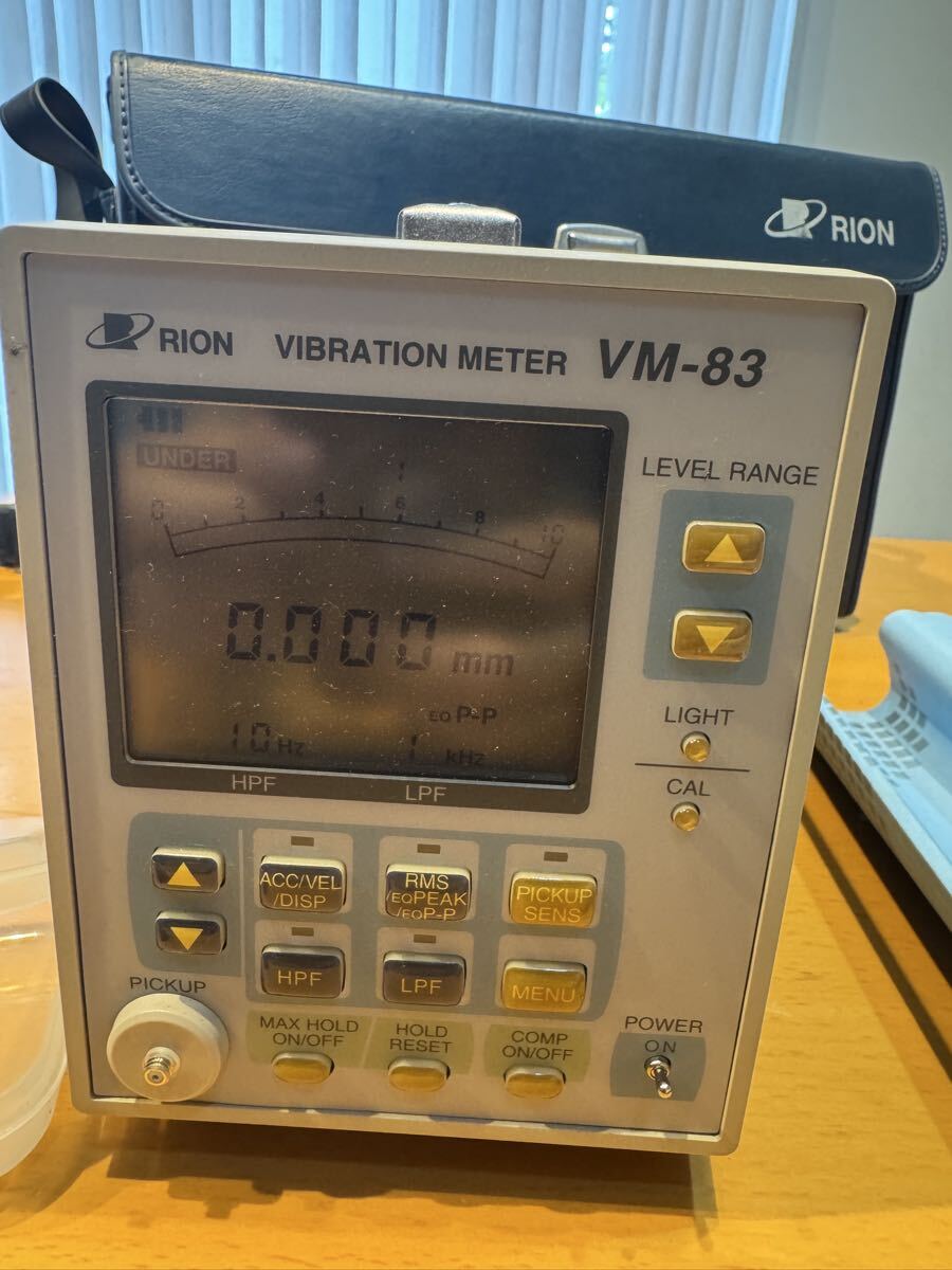 Rion VM-83 Vibration Meter [p1234603269]