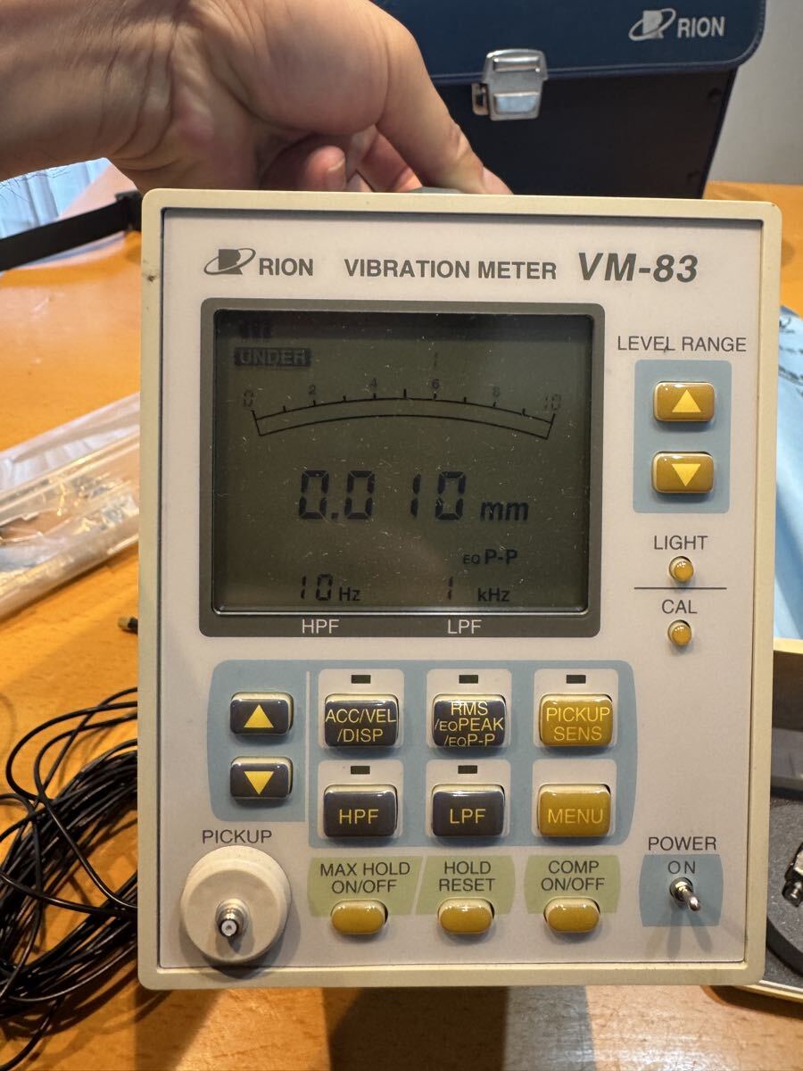 Rion VM-83 Vibration Meter [p1234603269]