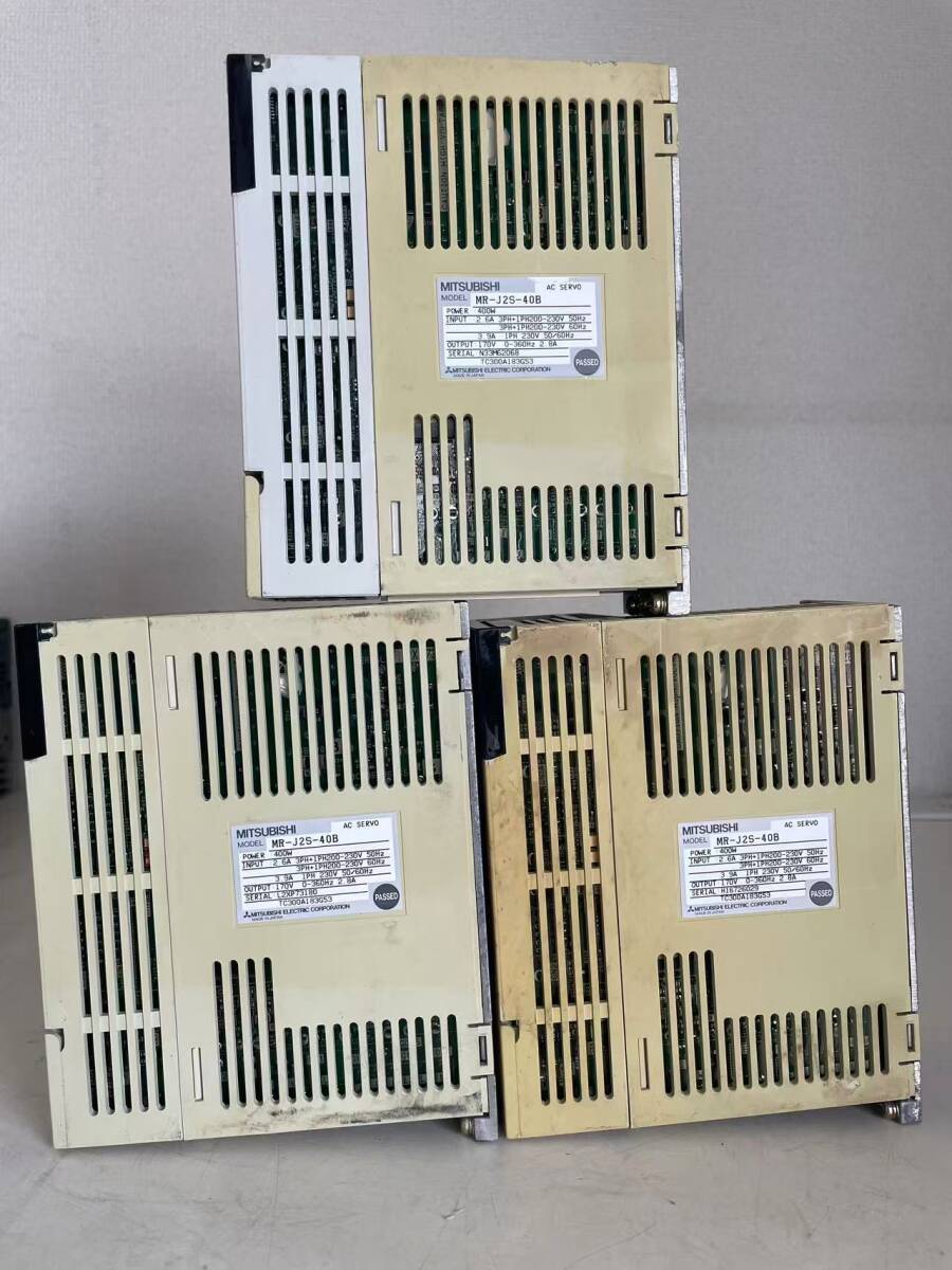 Mitsubishi Electric MR-J2S-40AB Servo Amplifier 400W (as-is) [j1234858284]