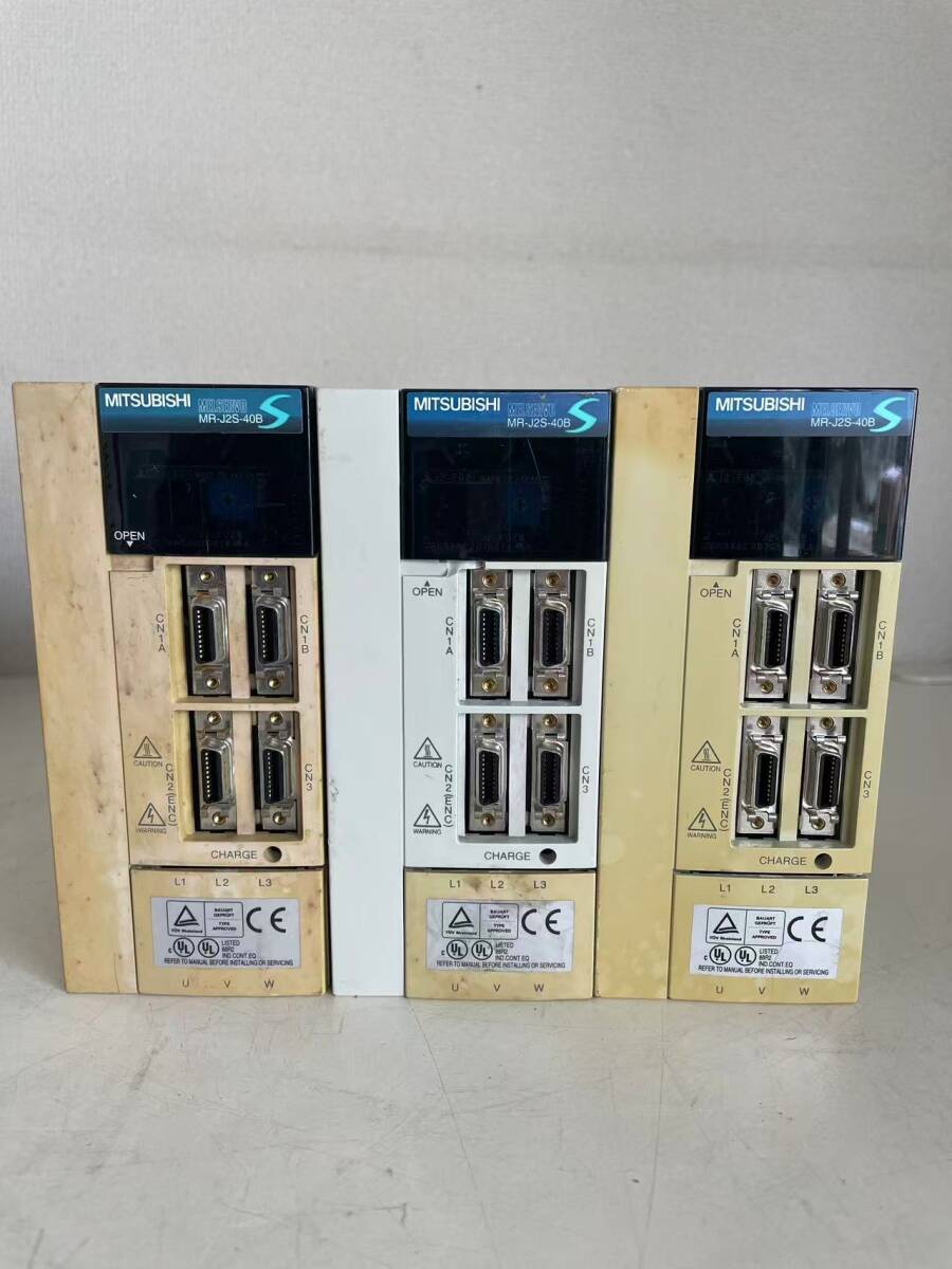 Mitsubishi Electric MR-J2S-40AB Servo Amplifier 400W (as-is) [j1234858284]