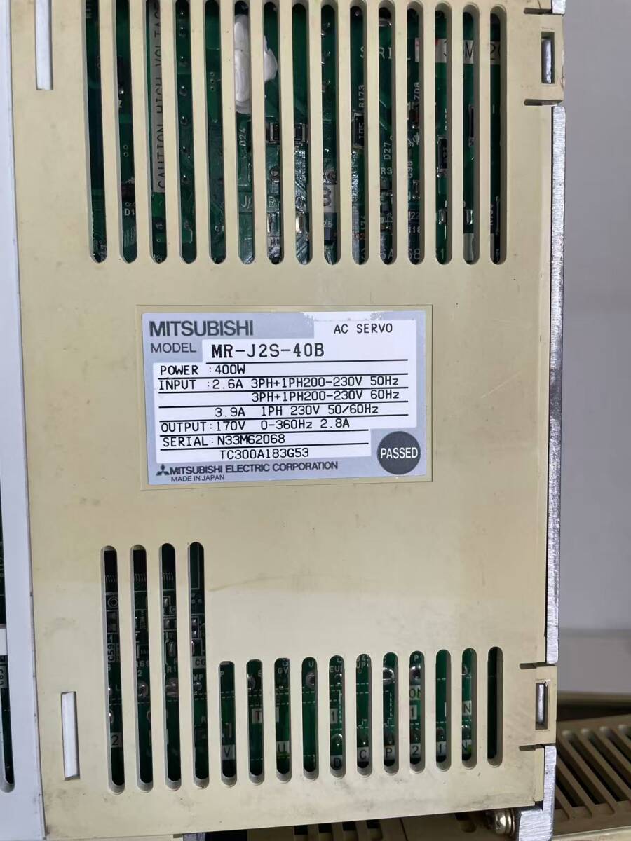 Mitsubishi Electric MR-J2S-40AB Servo Amplifier 400W (as-is) [j1234858284]