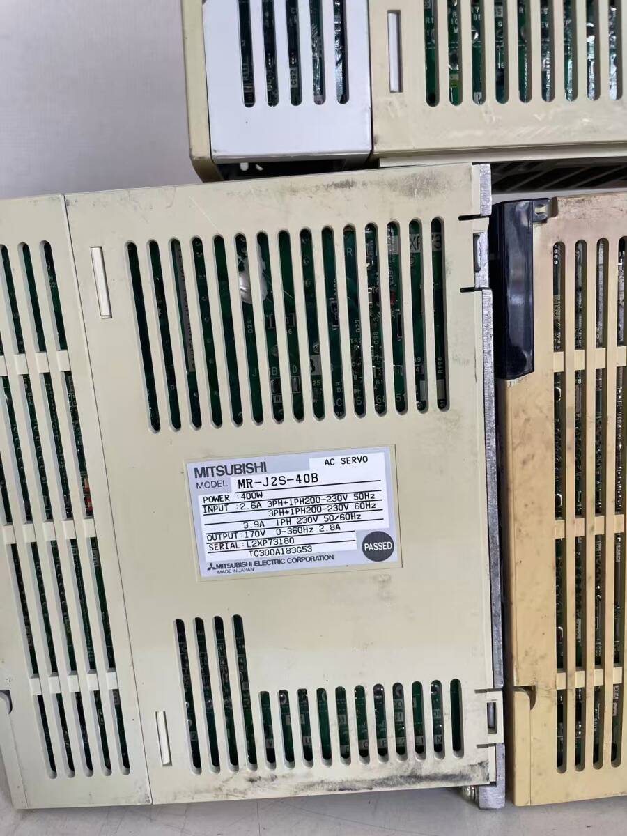 Mitsubishi Electric MR-J2S-40AB Servo Amplifier 400W (as-is) [j1234858284]
