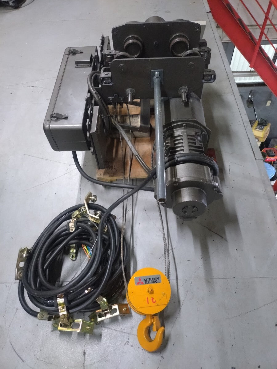 Mitsubishi Electric 1t Inverter Electric Hoist Overhead Crane 6m Lift [t1234862108]