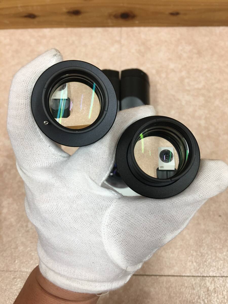 OLYMPUS GX71F U-SWBI30 Super Wide Field Binocular Head with Olympus SWH10X-H/26.5 Eyepieces (as-is) [e1236722795]