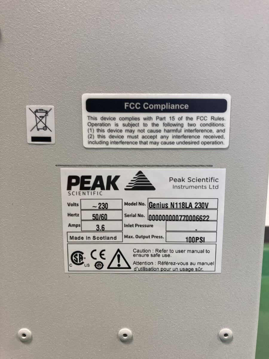 PEAK Genius N118LA Nitrogen Generator [o1236935506]
