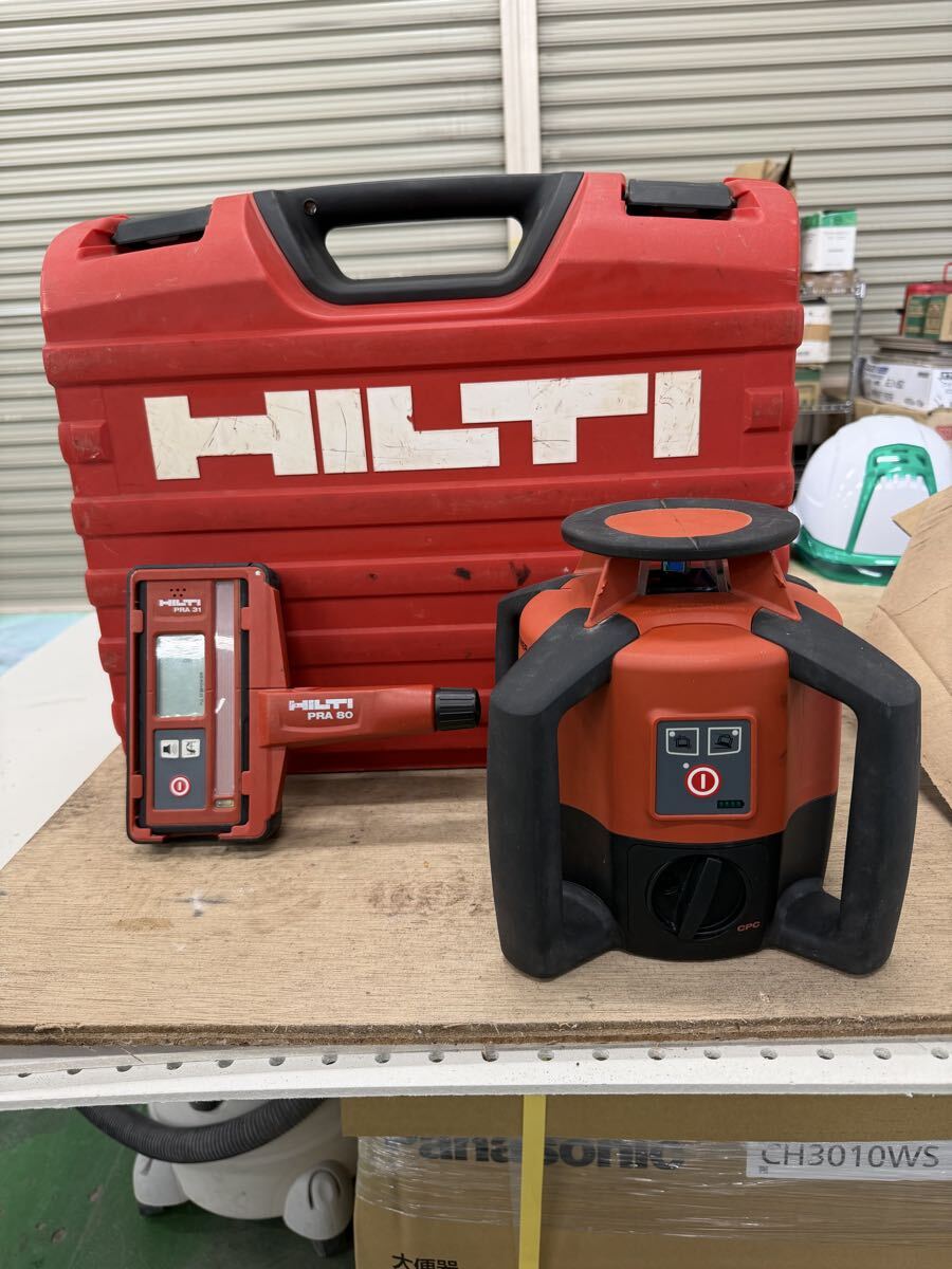 Hilti PR3 Rotating Laser Level with PRA31 Receiver [d1237455068]