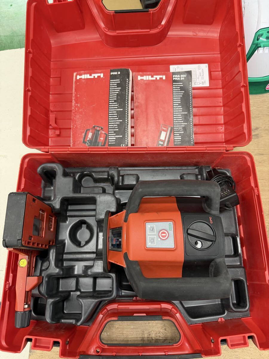 Hilti PR3 Rotating Laser Level with PRA31 Receiver [d1237455068]