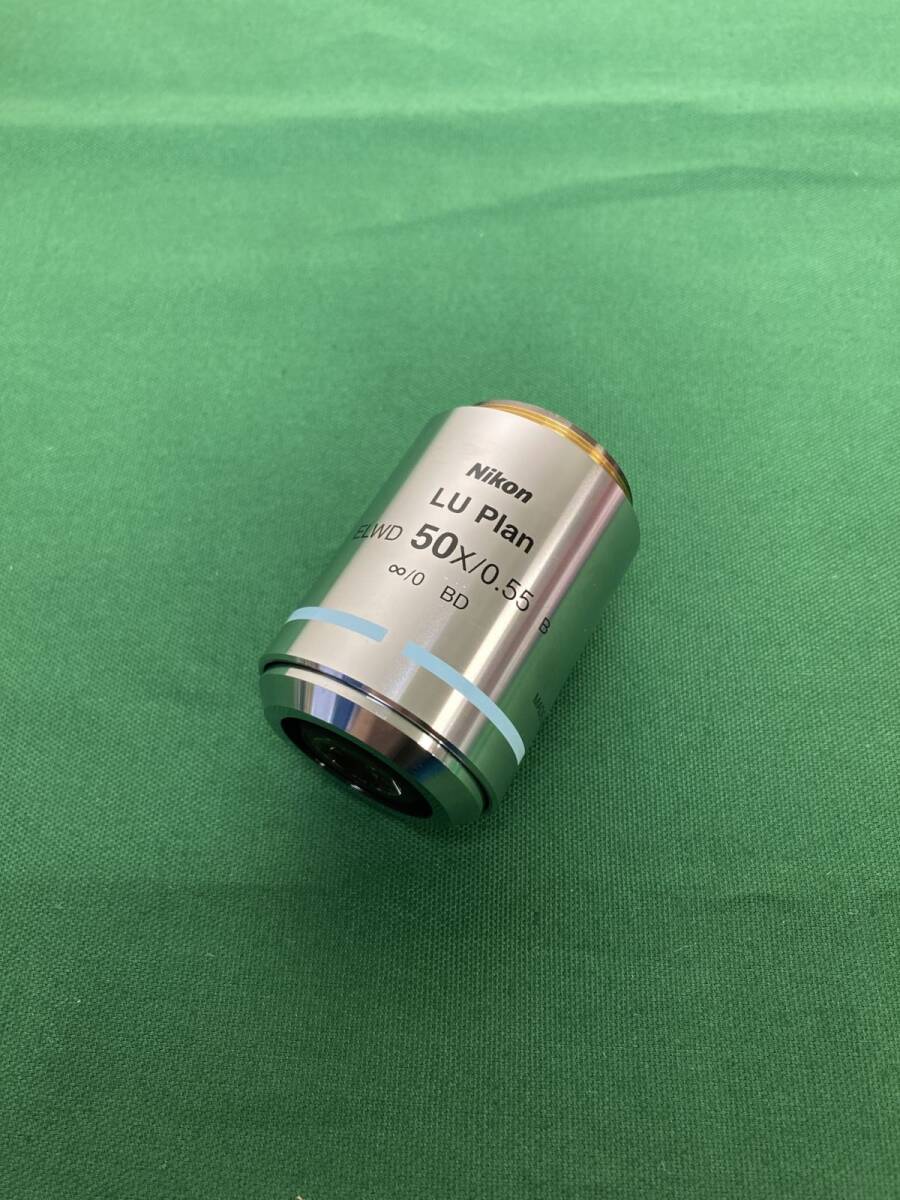 Nikon LU Plan ELWD 50×/0.55B Objective Lens with 9.8mm Working Distance [x1238593981]