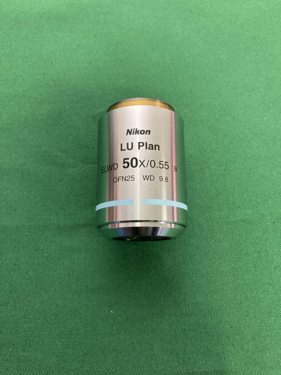 Nikon LU Plan ELWD 50×/0.55B Objective Lens with 9.8mm Working Distance [x1238593981]