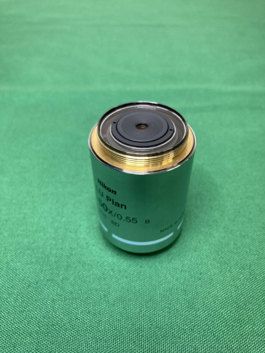 Nikon LU Plan ELWD 50×/0.55B Objective Lens with 9.8mm Working Distance [x1238593981]