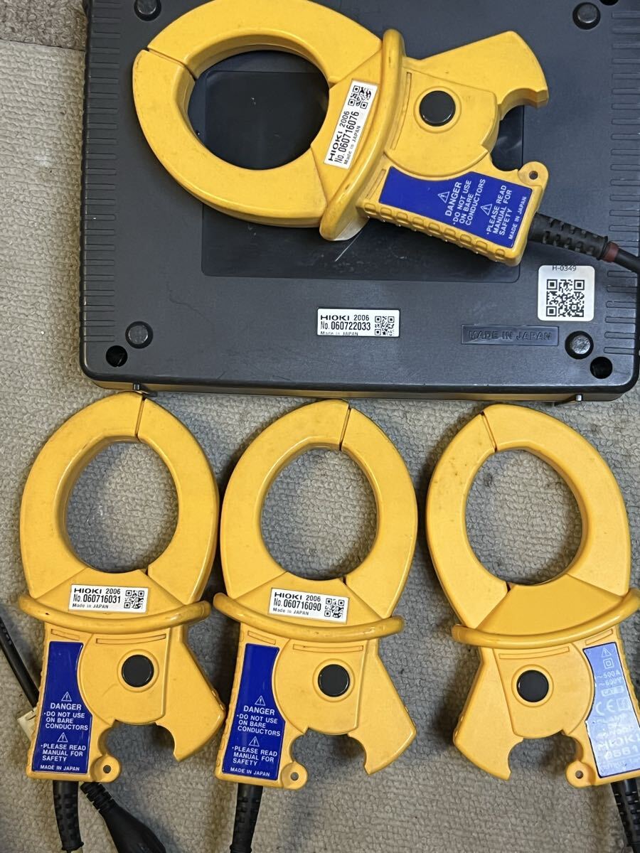 Hioki PW3198 Power Quality Analyzer with 9661 Clamp On Sensor [h1236694237]