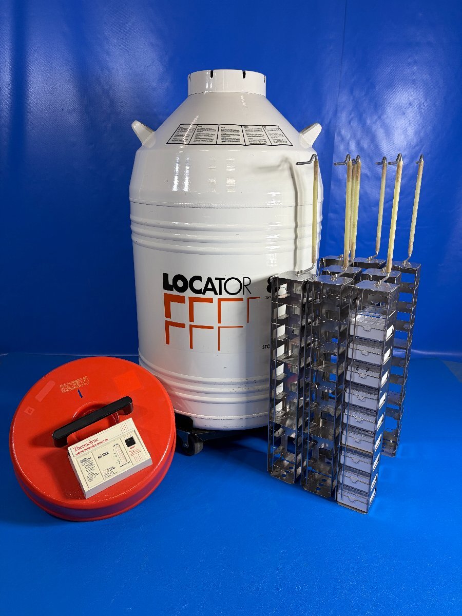 Thermolyne Locator 8 Plus Liquid Nitrogen Cryogenic Storage Container [v1240115585]