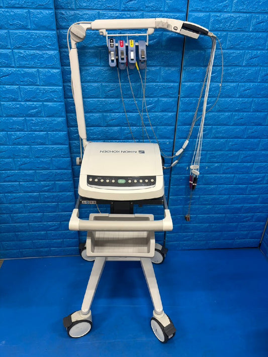 Nihon Kohden ECG-2450 Cardiofax V Electrocardiograph [w1239967829]