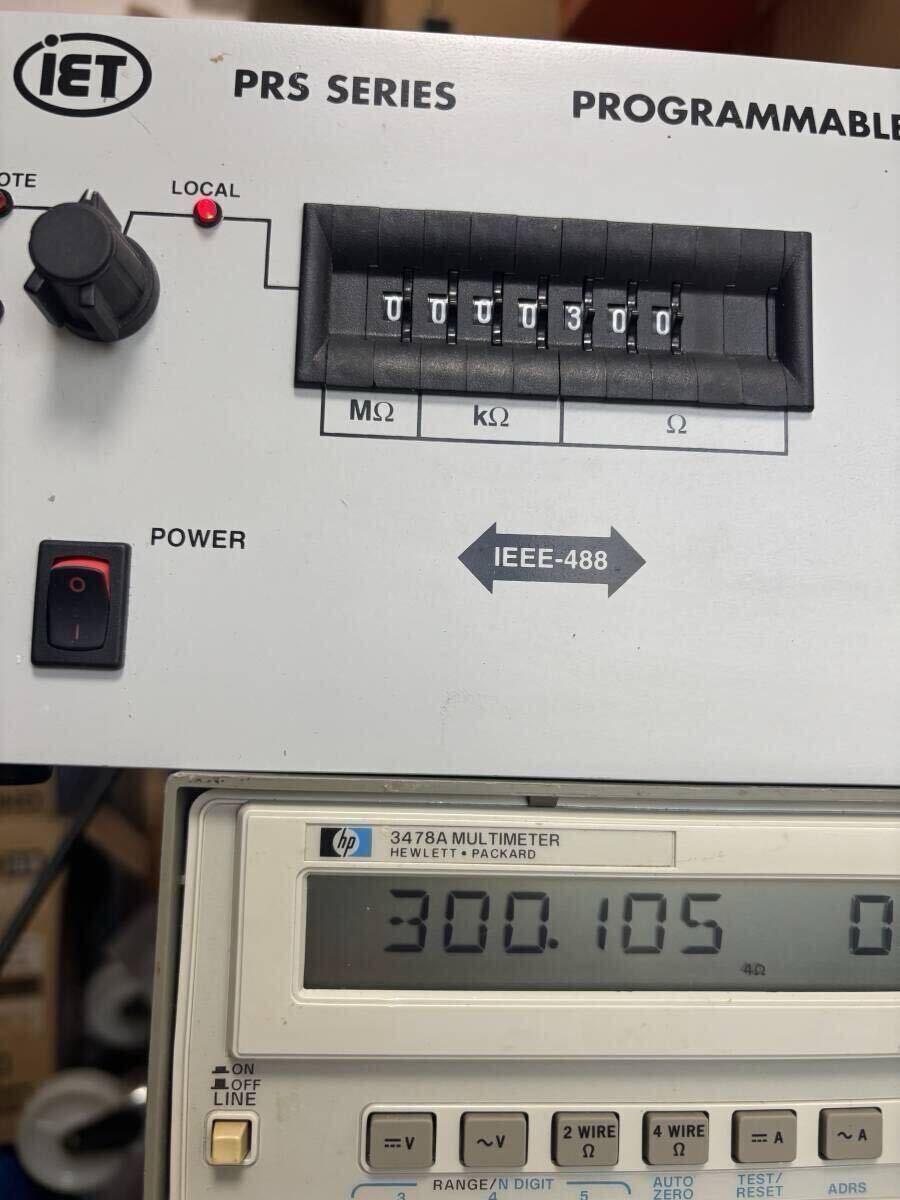 IET Labs PRS-202 Programmable Resistance Decade Box [k1240085545]