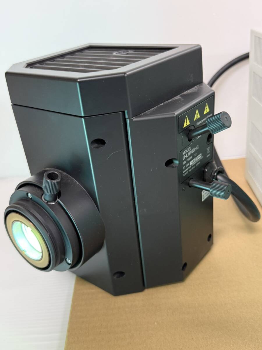 Olympus U-RFL-T U-LH100HG Fluorescence Microscope Light Source and Power Supply Unit [u1240101016]