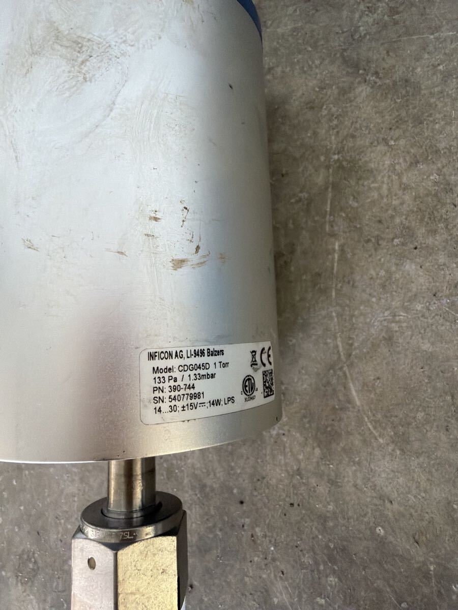 Inficon CDG045D Vacuum Gauge (as-is) [u1240116011]