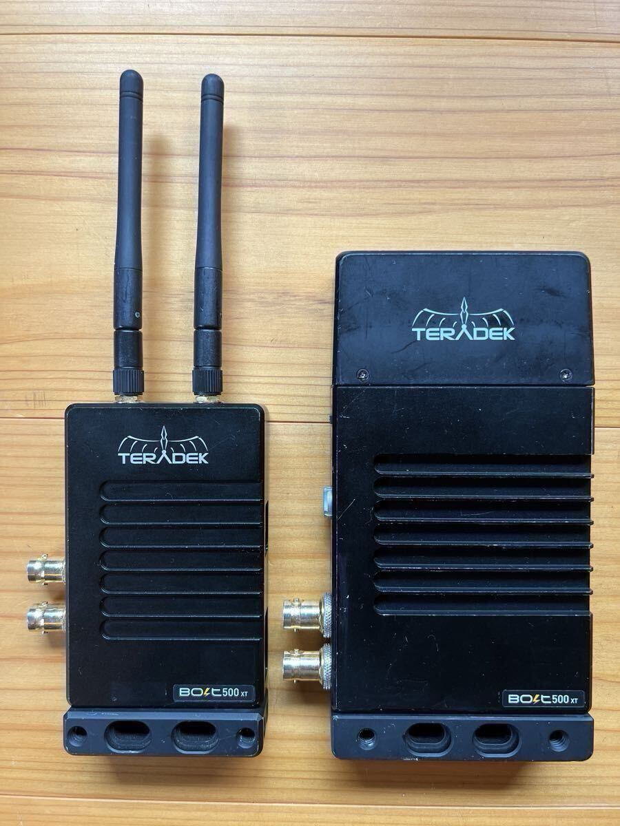 Teradek Bolt 500 XT Wireless Video Transmission System Transmitter and Receiver Set [e1240773484]