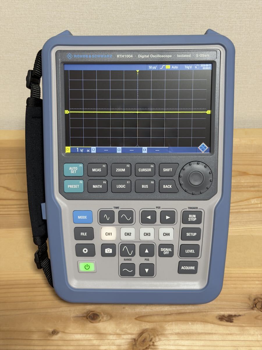 Rohde & Schwarz RTH1004 Handheld Oscilloscope 100MHz 4ch RTH-B241 [d1240955510]
