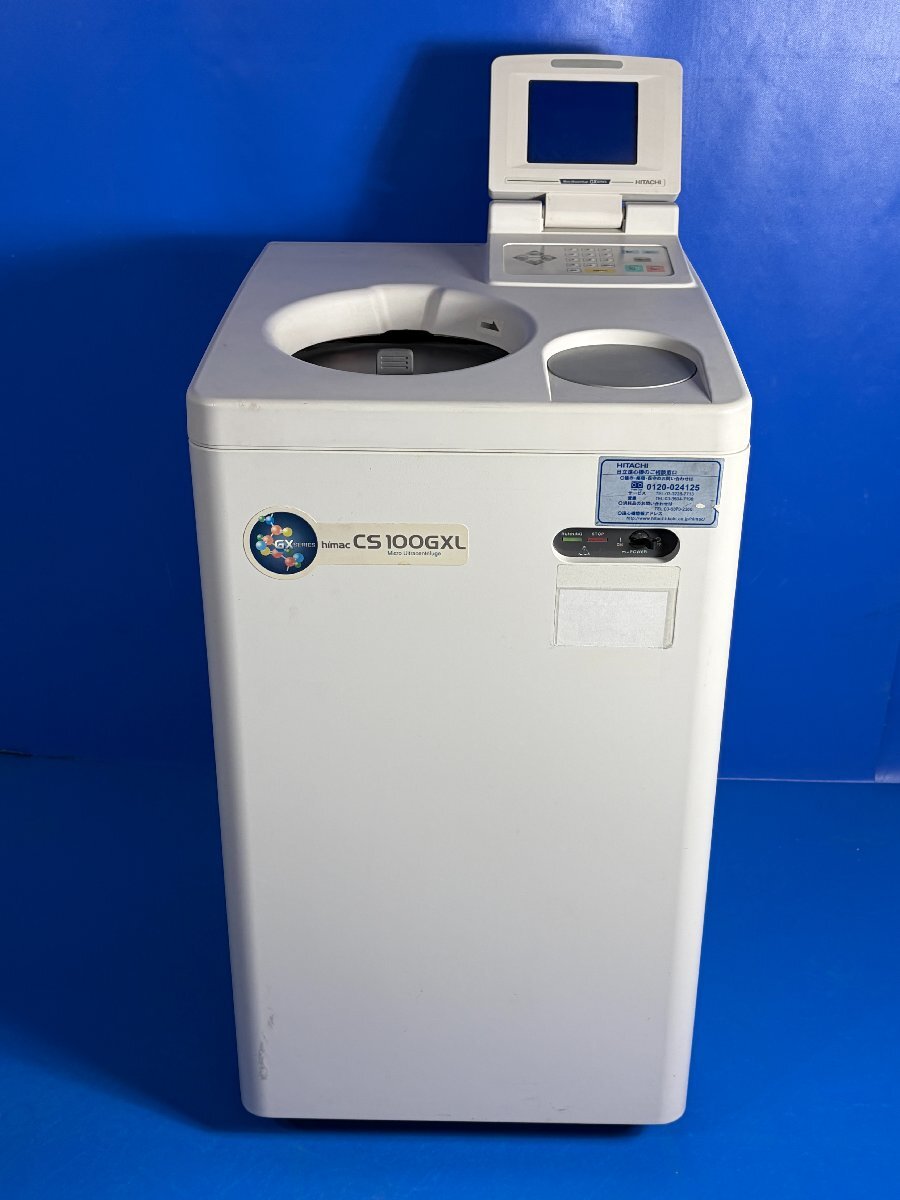 Hitachi Koki himac CS100GXL Micro Ultracentrifuge 100000 rpm [x1241050540]