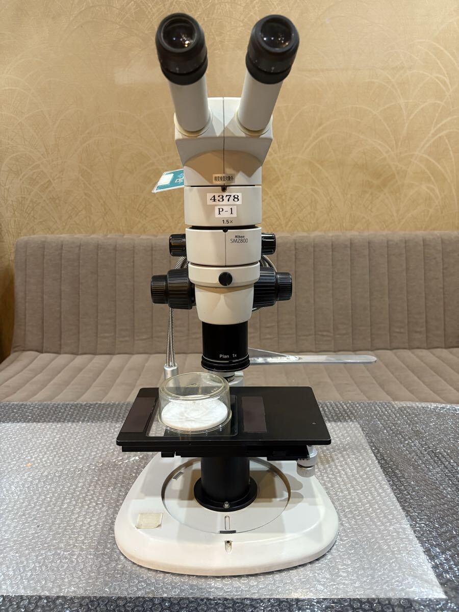 Nikon SMZ800 Stereo Microscope C-W10X/22 Plan 1x with Stand [e1241155737]