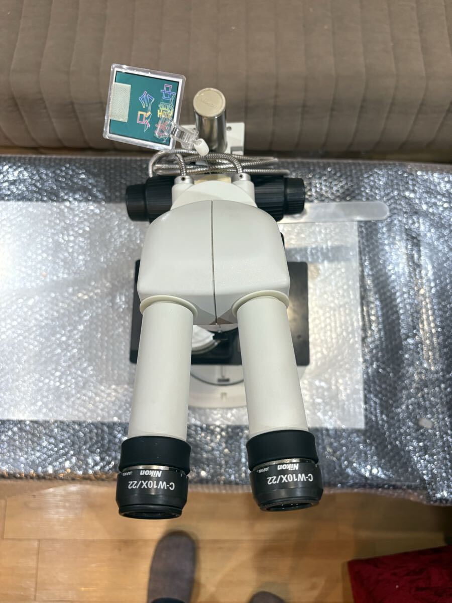 Nikon SMZ800 Stereo Microscope C-W10X/22 Plan 1x with Stand [e1241155737]