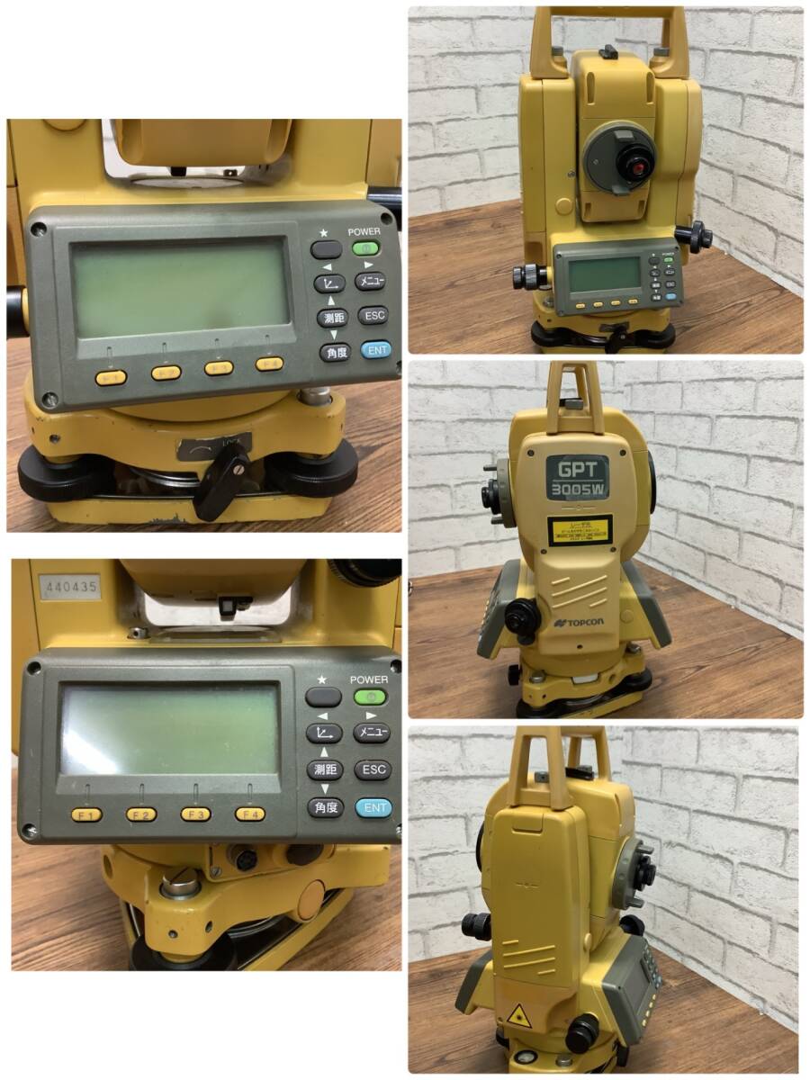 Topcon GPT-3005W Total Station with BT-52QA Battery and Case [k1241444462]
