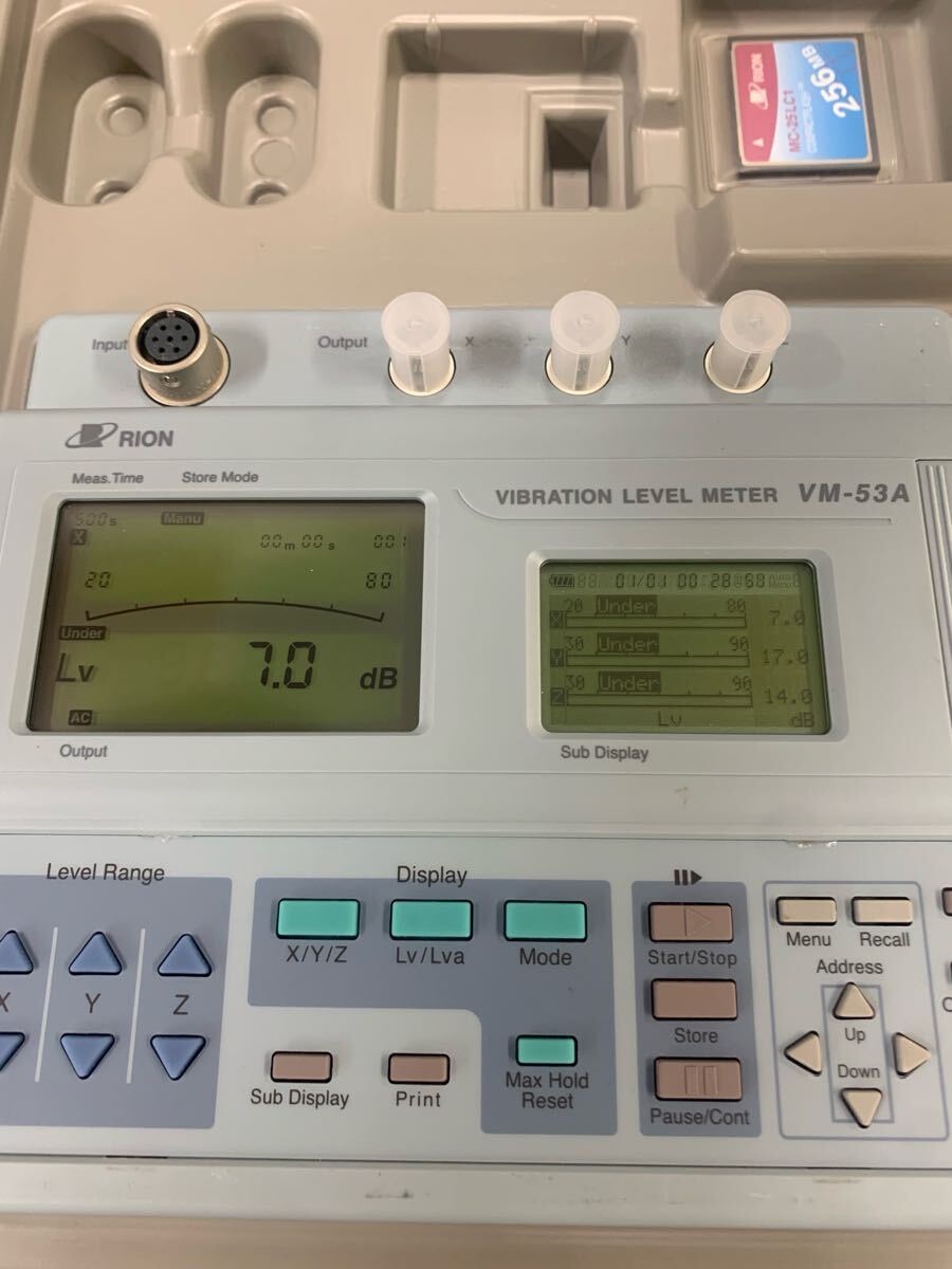 Rion VM-53A Vibration Level Meter [l1241464312]
