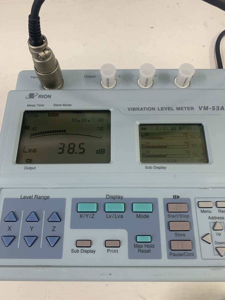 Rion VM-53A Vibration Level Meter [l1241464312]