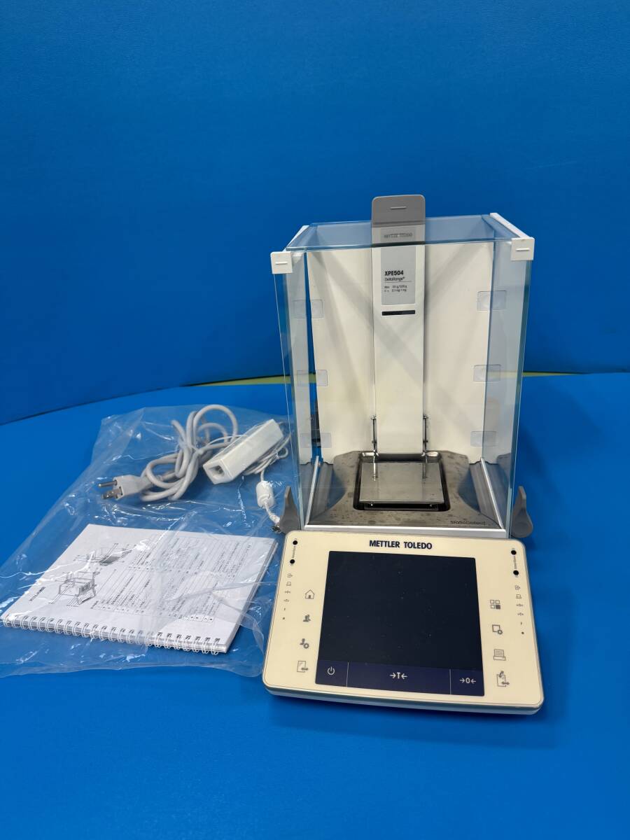 Mettler Toledo XPE504 DeltaRange Analytical Balance Max 101g / 520g d = 0.1mg / 1mg with StaticDetect (as-is) [p1241580360]