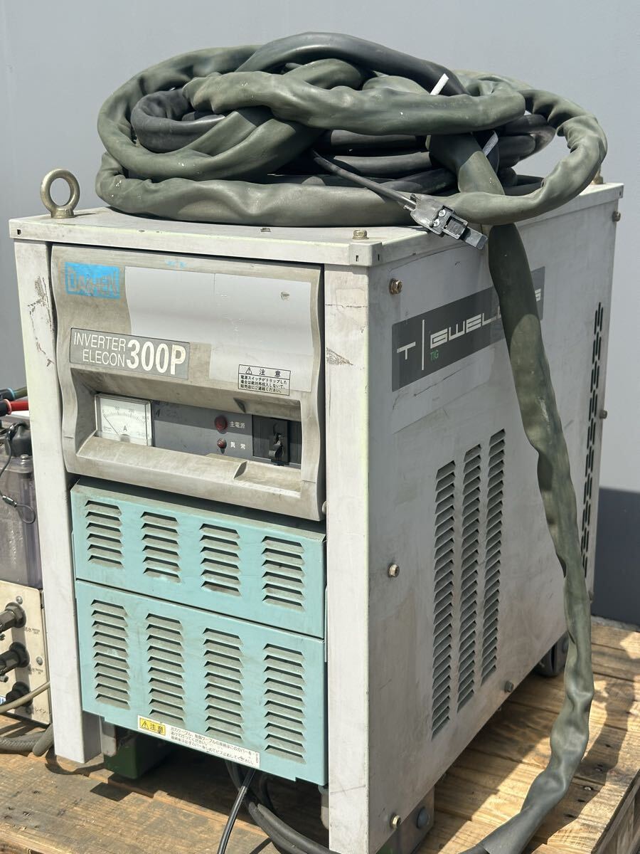 Daihen Inverter Elecon 300P TIG Welder with MAC MP-250B Cooling Water Circulation Unit Set [n1241966433]