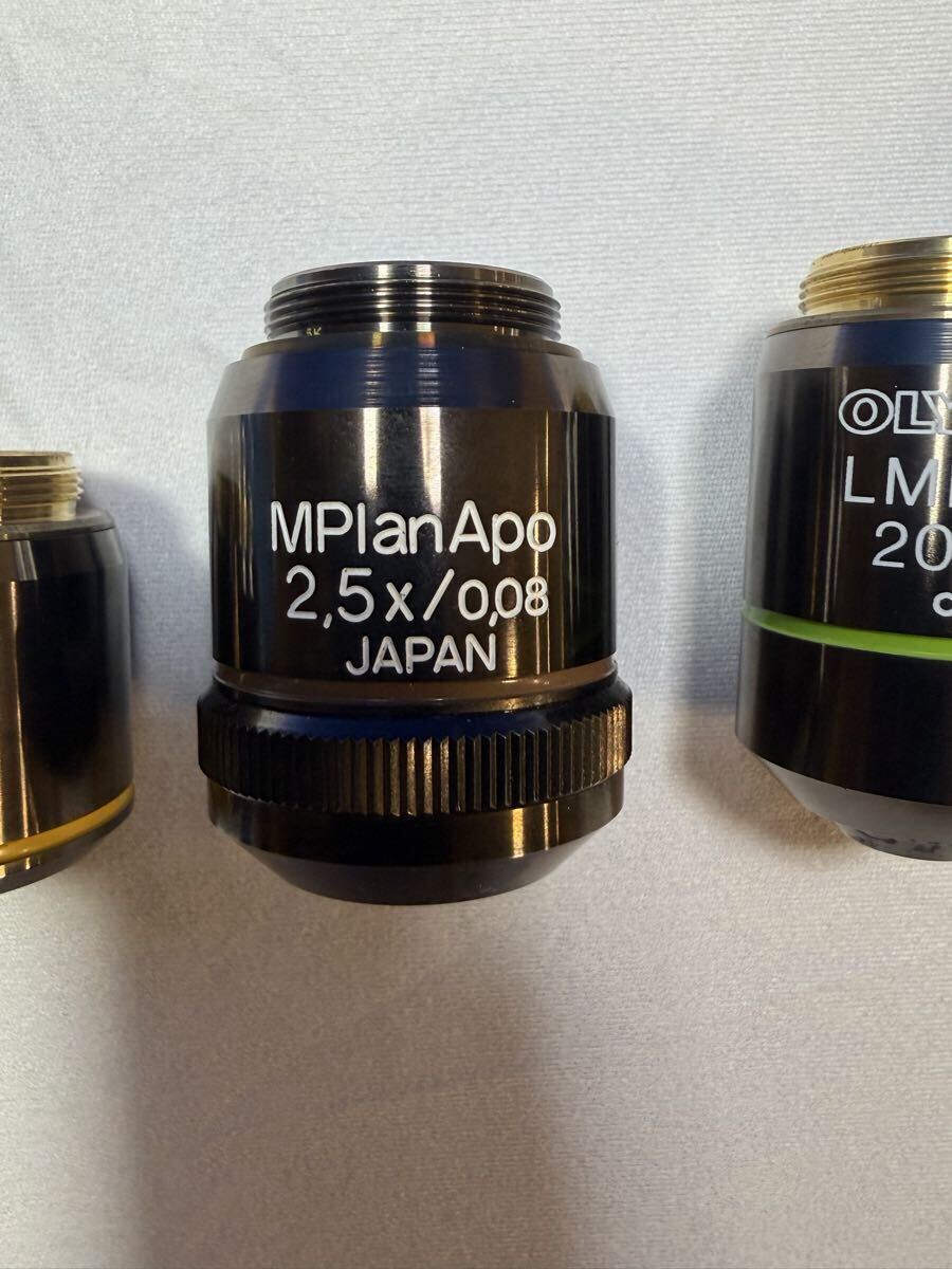 Olympus Microscope Objective Lens Set 5 pcs with Revolver [1242050769]