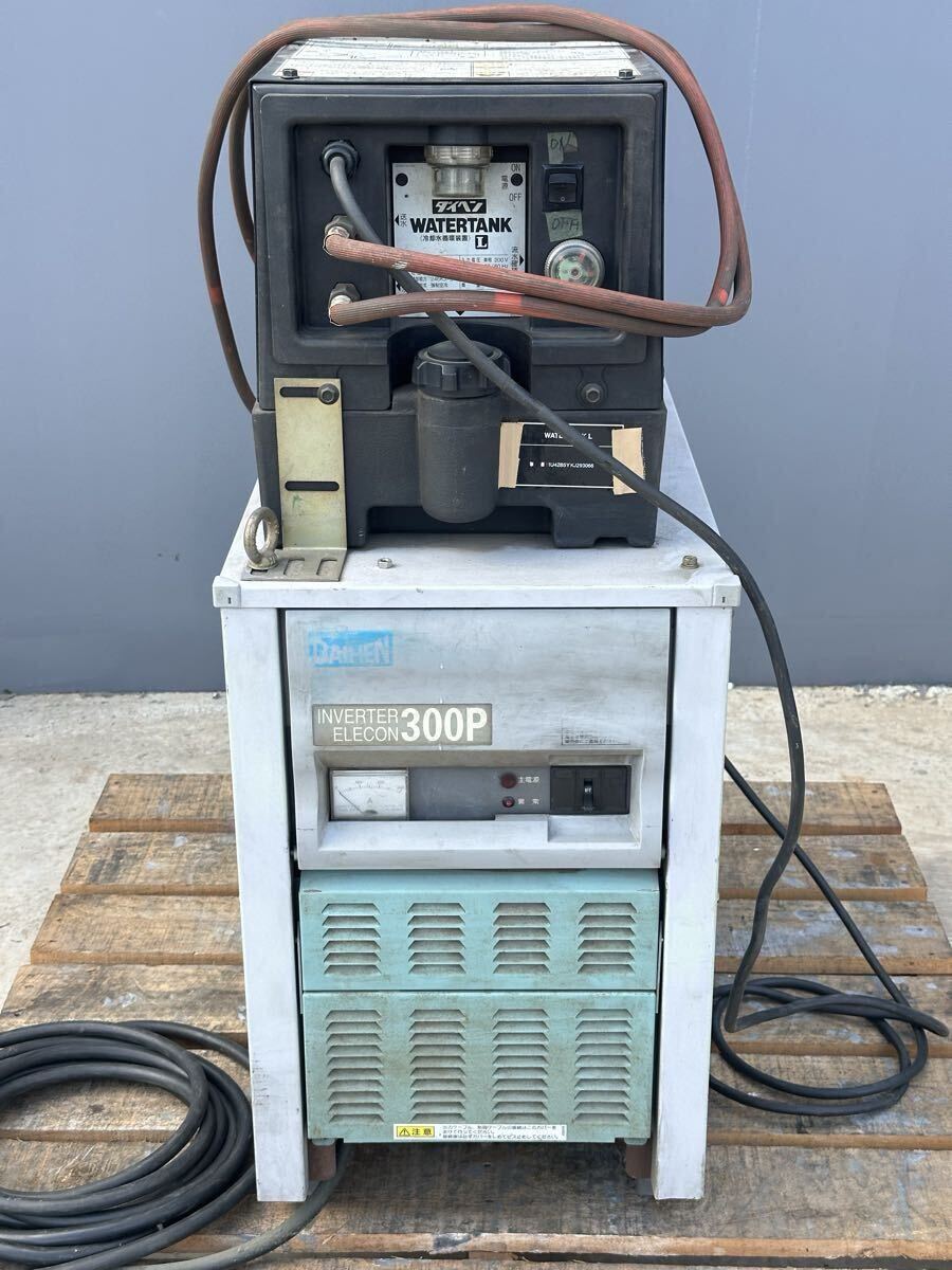 Daihen AVP-300 TIG Welder 3-Phase 200V Water Cooling Unit PU-301 300W Single-Phase 200V (untested) [k1242111341]