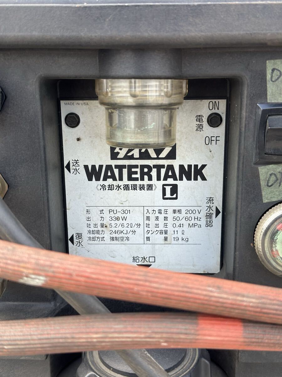 Daihen AVP-300 TIG Welder 3-Phase 200V Water Cooling Unit PU-301 300W Single-Phase 200V (untested) [k1242111341]