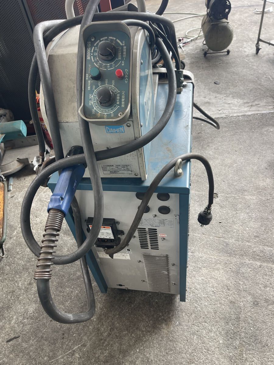 Daihen WB-M500G DC Power Supply for CO2/MAG/Gouging with CMV-7402 Wire Feeder [j1243083794]