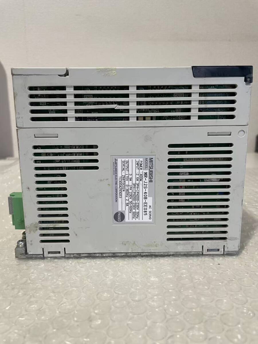 Mitsubishi MR-J2S-40B-EE085 Servo Amplifier (as-is) [j1243810713]