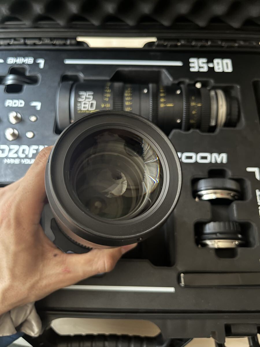 DZOFILM Catta Zoom 35-80mm T2.9 70-135mm T2.9 Cinema Lens Set with Sony E and Canon RF Mount [m1244403253]
