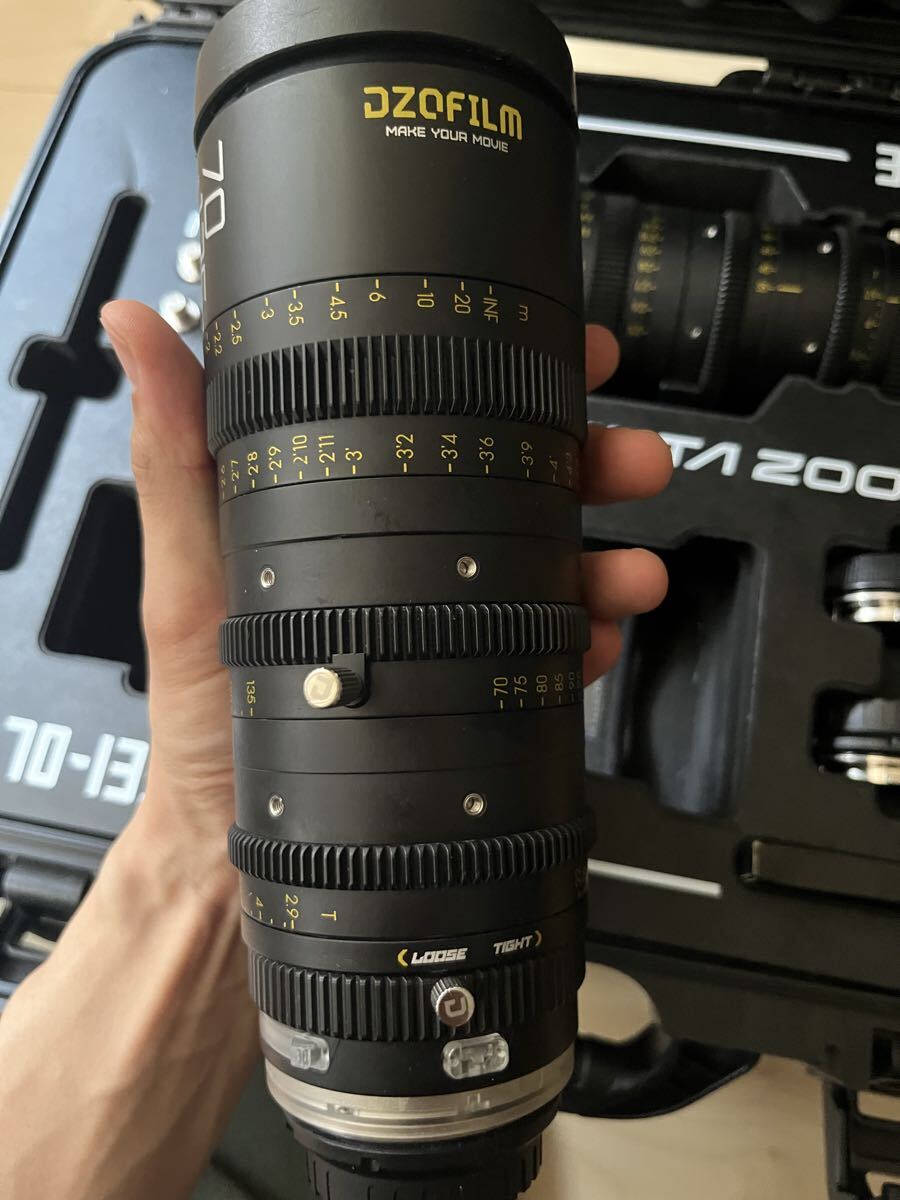 DZOFILM Catta Zoom 35-80mm T2.9 70-135mm T2.9 Cinema Lens Set with Sony E and Canon RF Mount [m1244403253]