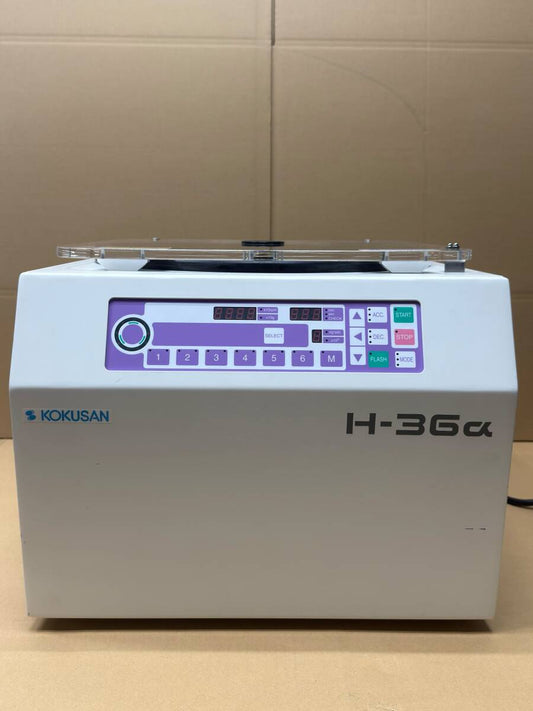 Kokusai H-36α Tabletop Centrifuge 6000rpm 5070xg [c1244462894]