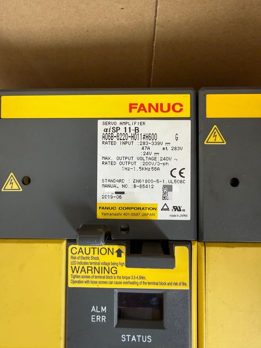 FANUC αiSP 5.5-B αiPS 11-B Servo Amplifier Power Supply 3 Units [e1244525116]
