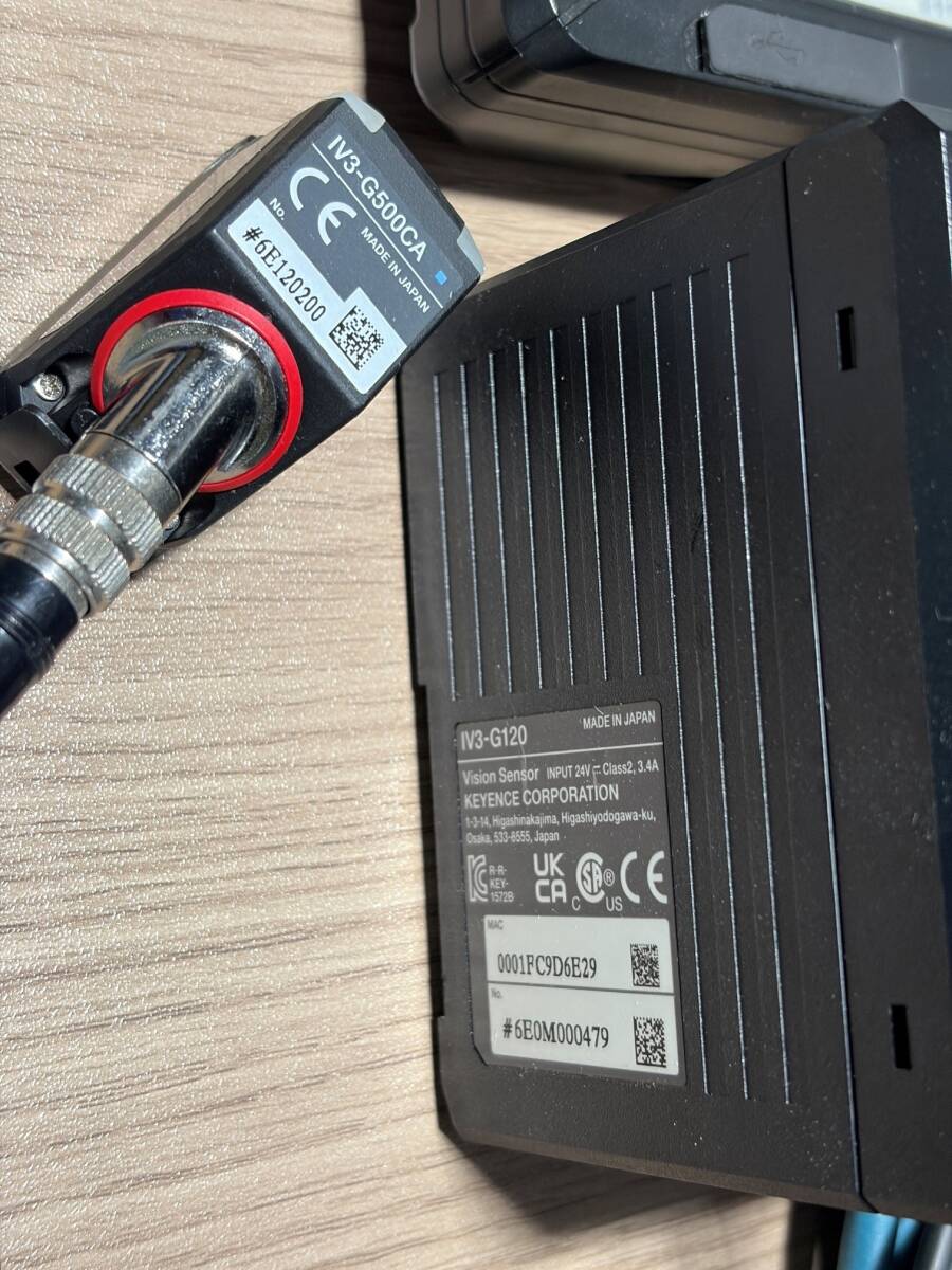 Keyence IV3-G500CA IV3-G120 IV3-CP50 Image Sensor Set 1 Unit [d1245651892]