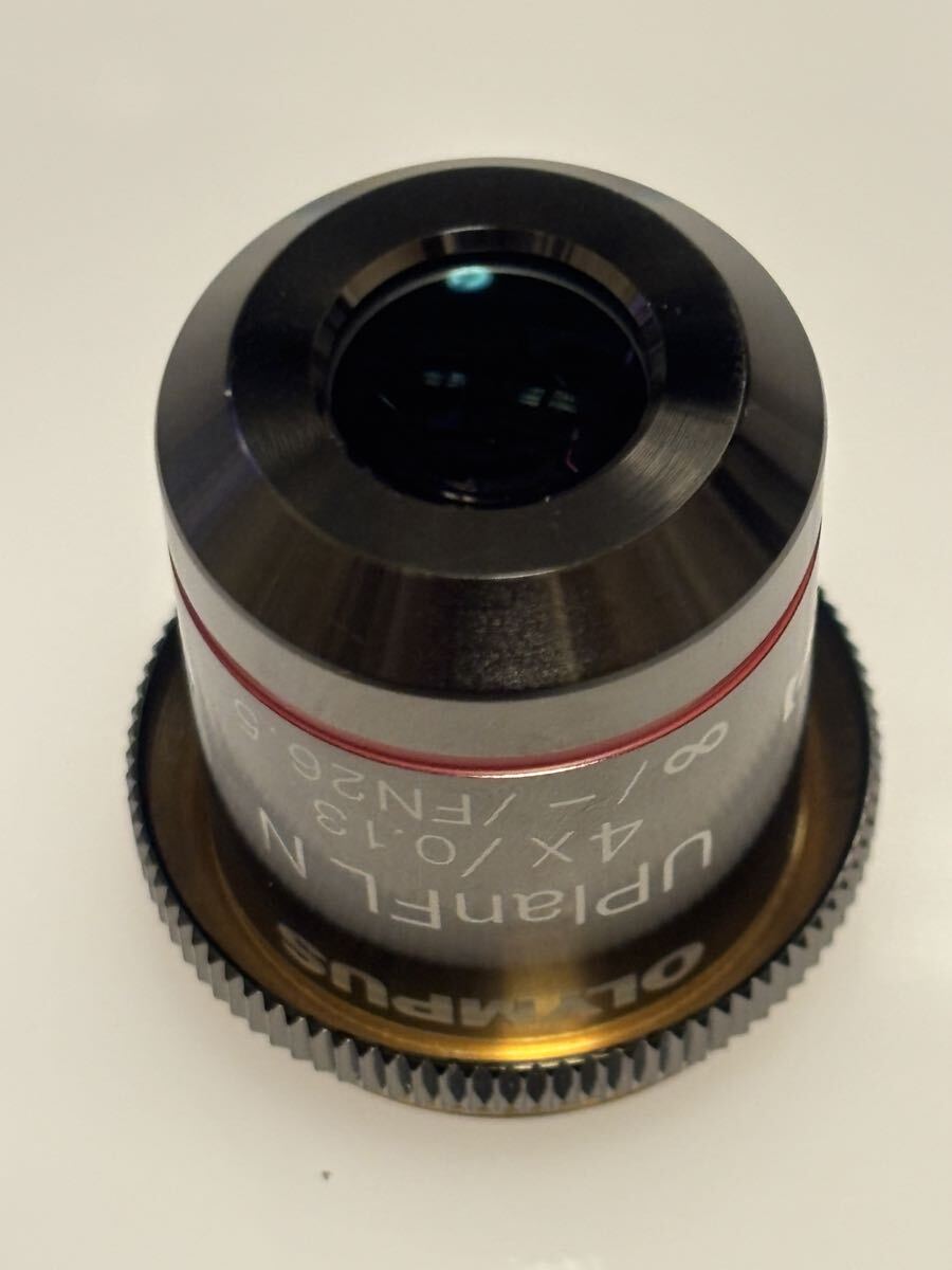 Olympus UPlanFL 4×/0.13 MplanFL 2.5×/0.08 LMPlanFL 20×/0.40 Microscope Objective Lens Pair [s1245775863]