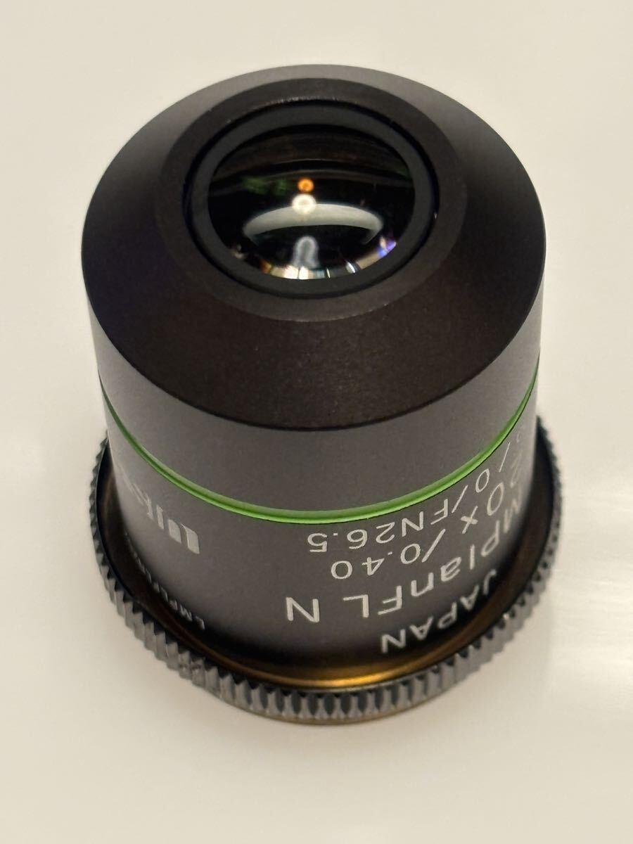 Olympus UPlanFL 4×/0.13 MplanFL 2.5×/0.08 LMPlanFL 20×/0.40 Microscope Objective Lens Pair [s1245775863]
