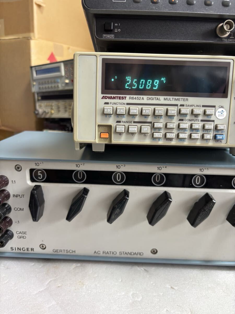 SINGER GERTSCH AC RATIO STANDARD Electrical Measuring Instrument [m1246483366]