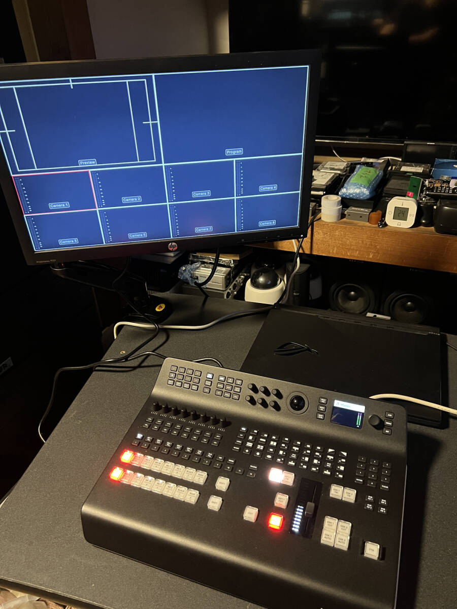Blackmagic Design ATEM Television Studio Pro 4K Live Switcher 8 Channels 12G-SDI Input [g1246568505]