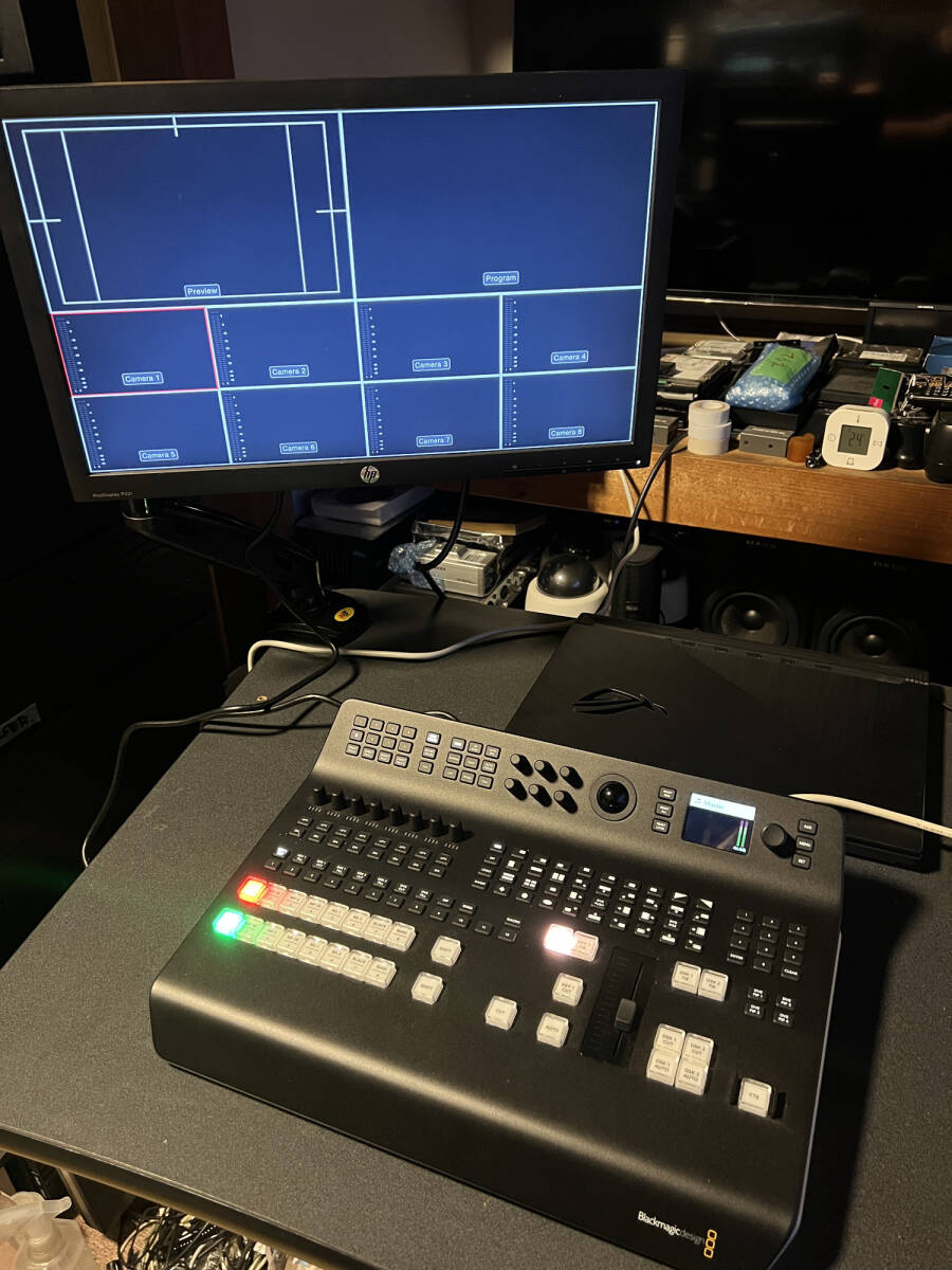 Blackmagic Design ATEM Television Studio Pro 4K Live Switcher 8 Channels 12G-SDI Input [g1246568505]