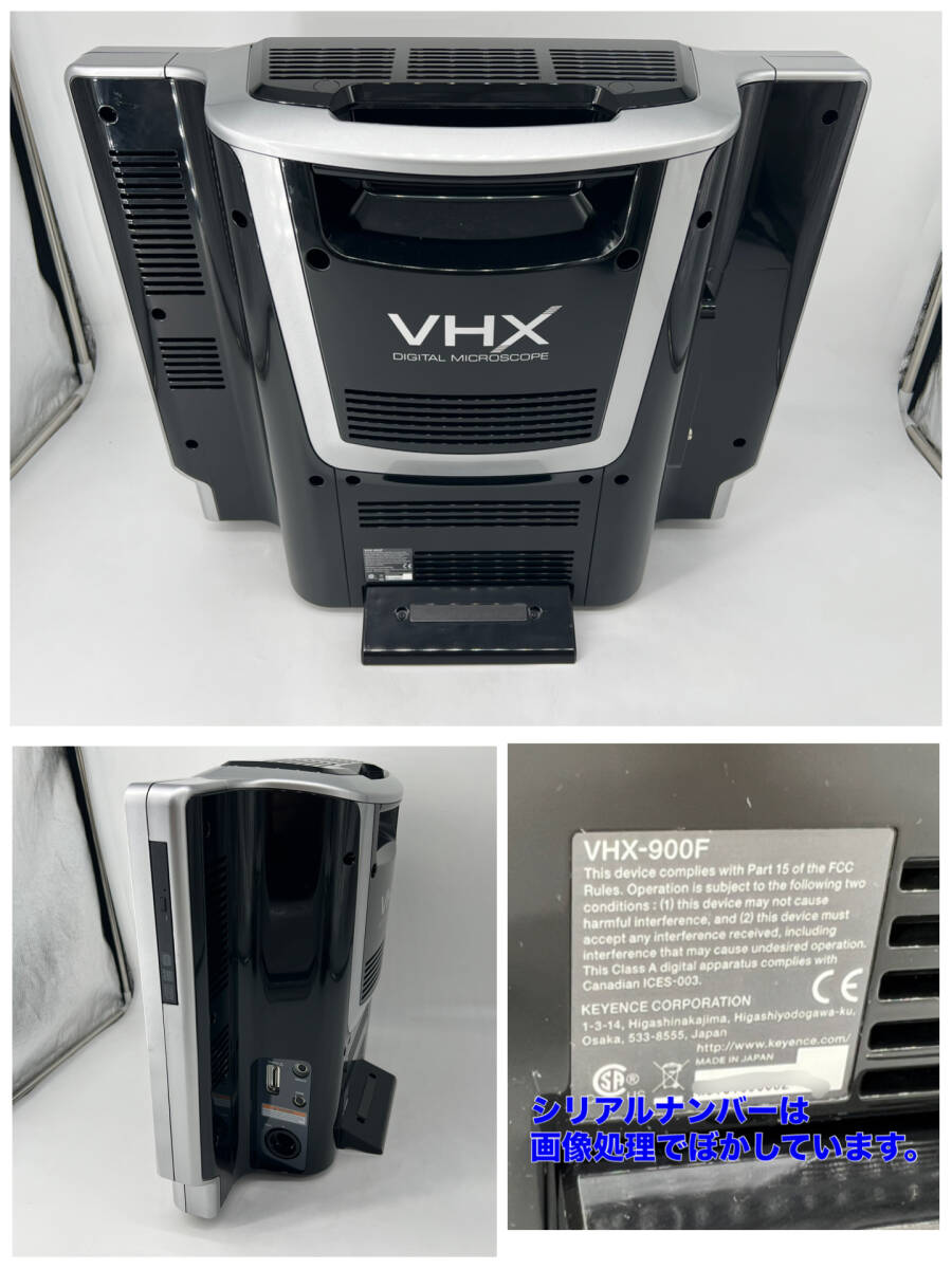 Keyence VHX-900F Digital Microscope with VHX-5020 Camera Unit and VH-S30B Stage [g1246851790]
